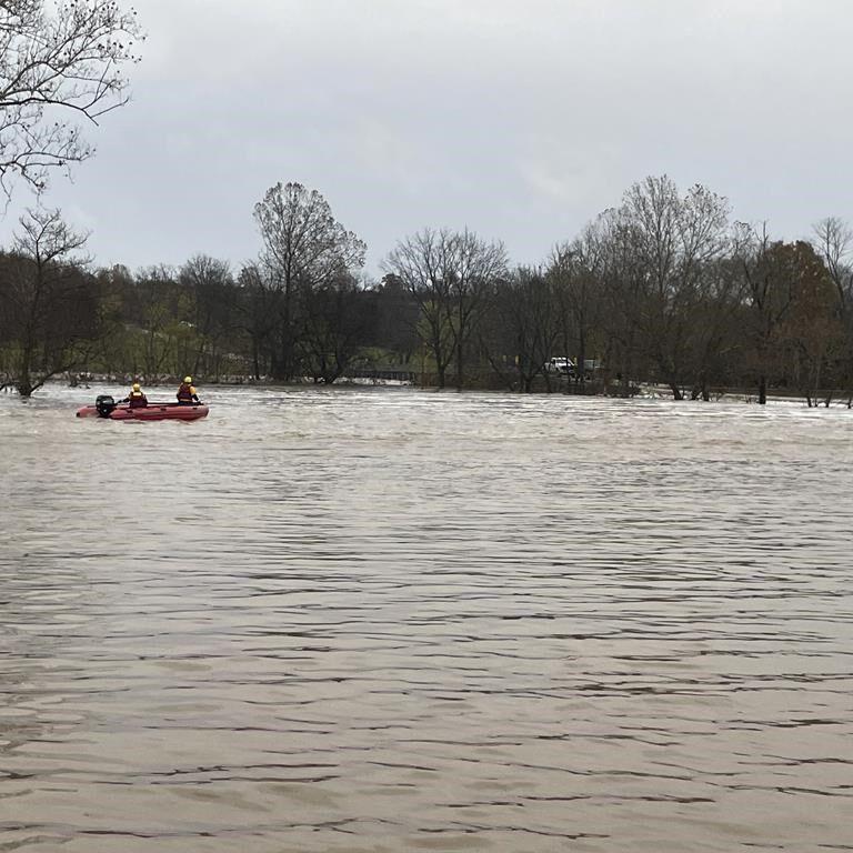 Flash flooding blamed for 5 deaths in Missouri, including 2 poll workers